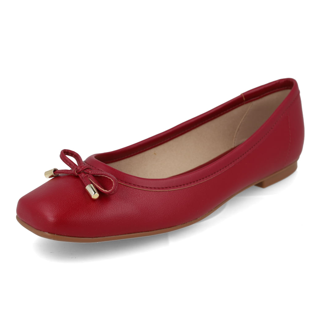 Moleca Sapatilha 5829-100-9569-103102 Cherry Napa Turim_8_999999992679638_28